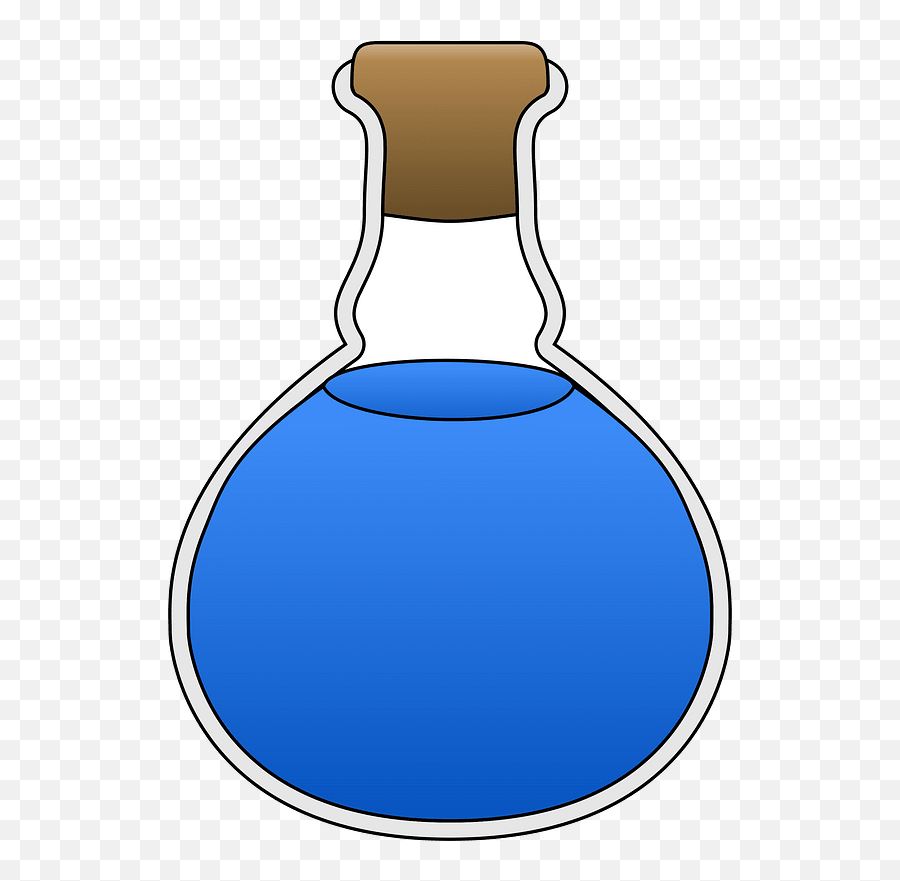 Blue Potion Clipart Free Download Transparent Png Creazilla Emoji,Science Potiom Emoji