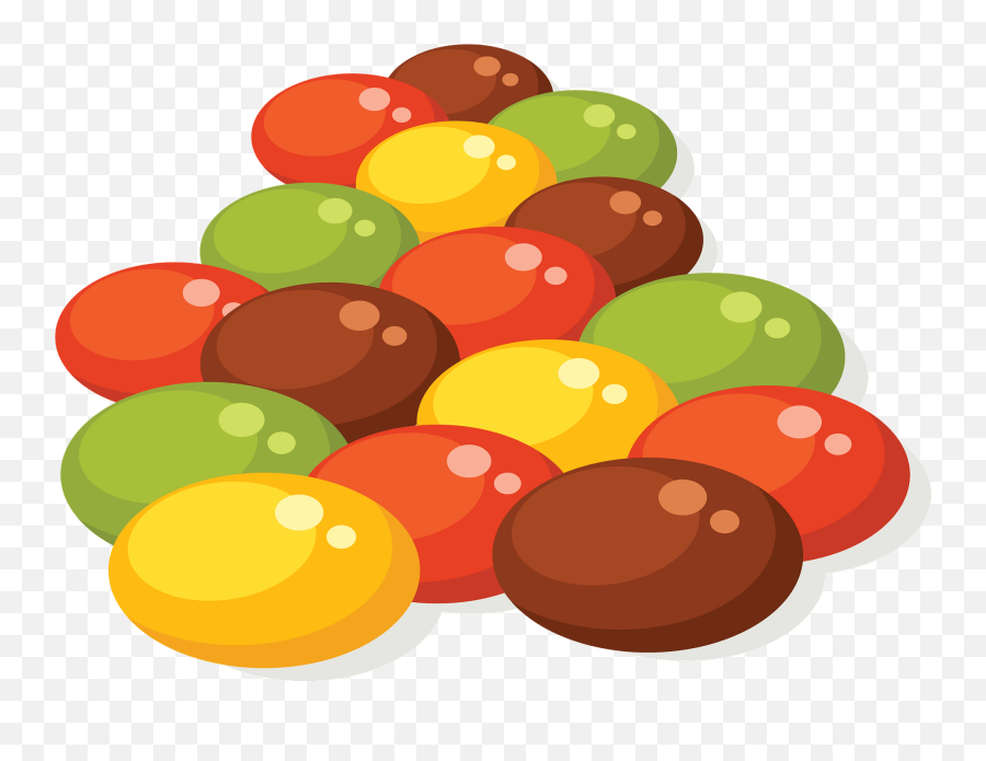 Sweet Candy Clipart - Dot Emoji,Cotton Candy Emoji