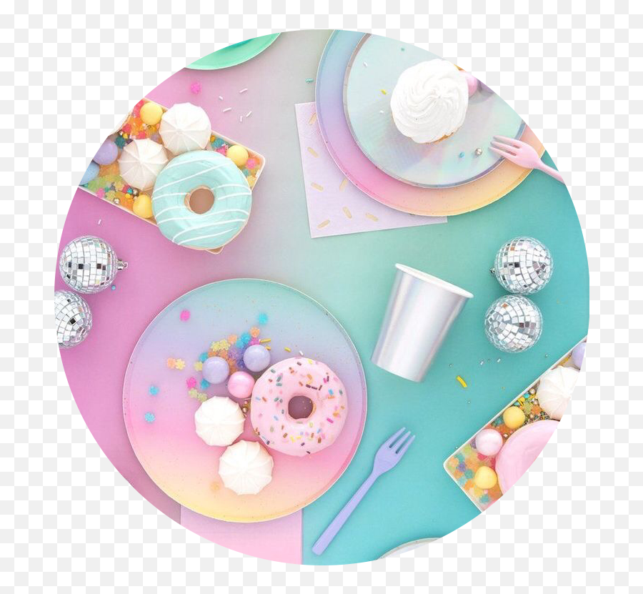 Pastel Pastelcolors Sweets Sticker By Ashton Urie - Serveware Emoji,Emoji Party Treats