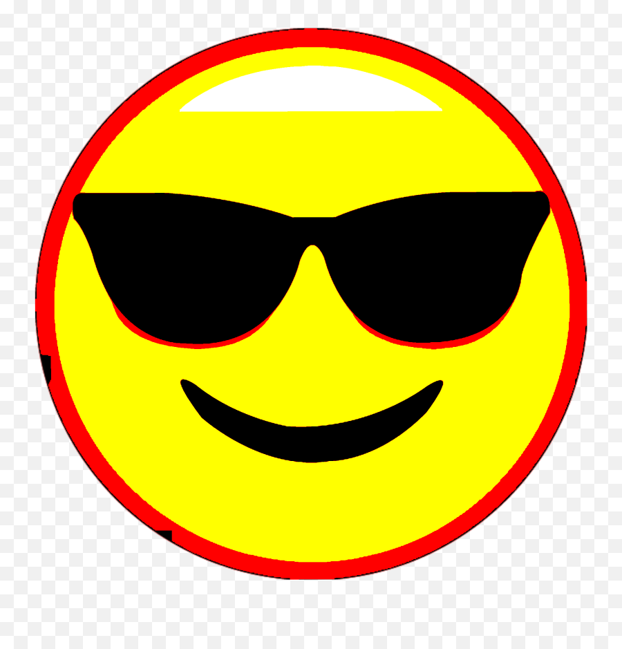 Emoji Sunglasses B Deepfry Sticker By Tortle - Deep Fried Laughing Emoji Transparent,B Emoji