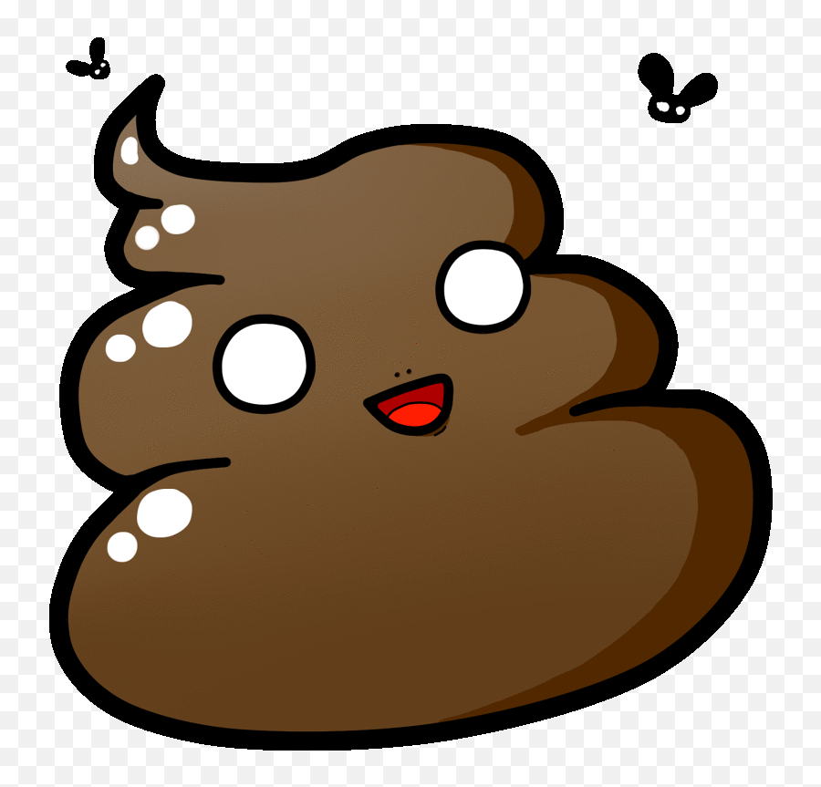 Poop Clipart Chicken Transparent Animated Personal Emoji - Poop Cartoon Gif Png,Chicken Emoji