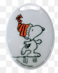 Soft Reflector Pendant - Snoopy Skating Snoopy Skating Emoji,Free Snoopy Emoticons