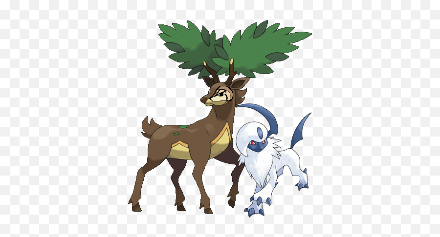 Harrow The Sawsbuck U0026 Starling The Absol Inactive - All Sawsbuck Emoji,Unwavering Emotions Pokemon