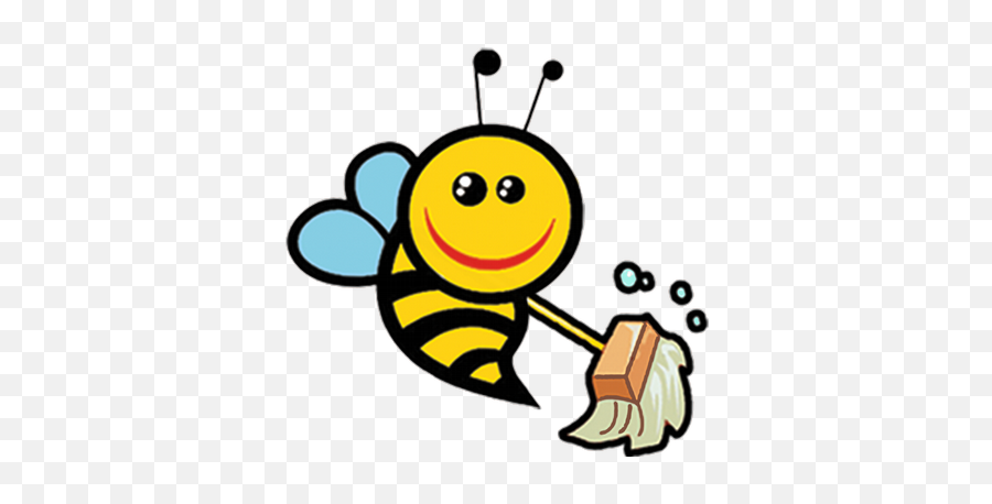 Cleaning Bee - Clipart Best Happy Emoji,Busy Bee Emoticon