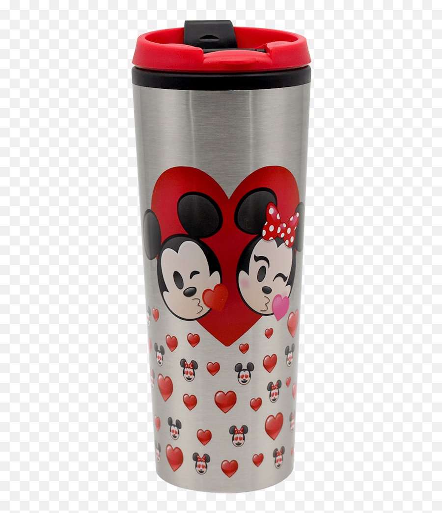 Copo Viagem Zonacriativa Mickey E - Copo Termico Café Minnie Emoji,Flask Emoji