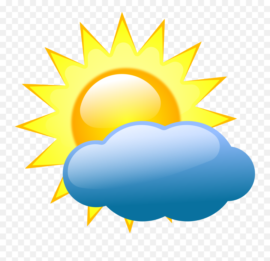 Thunderstorm Clipart Emoji - Warm And Cloudy,Oliver Emoji