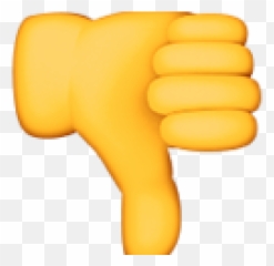 Hand Emoji Clipart Fist Pump Png - Emoji Thumbs Down Sign,Fist Emoji Png