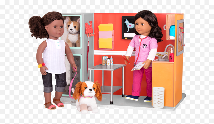 Our Generation Healthy Paws Vet Clinic - Our Generation Vet Set Emoji,Emotions Mattel Doll