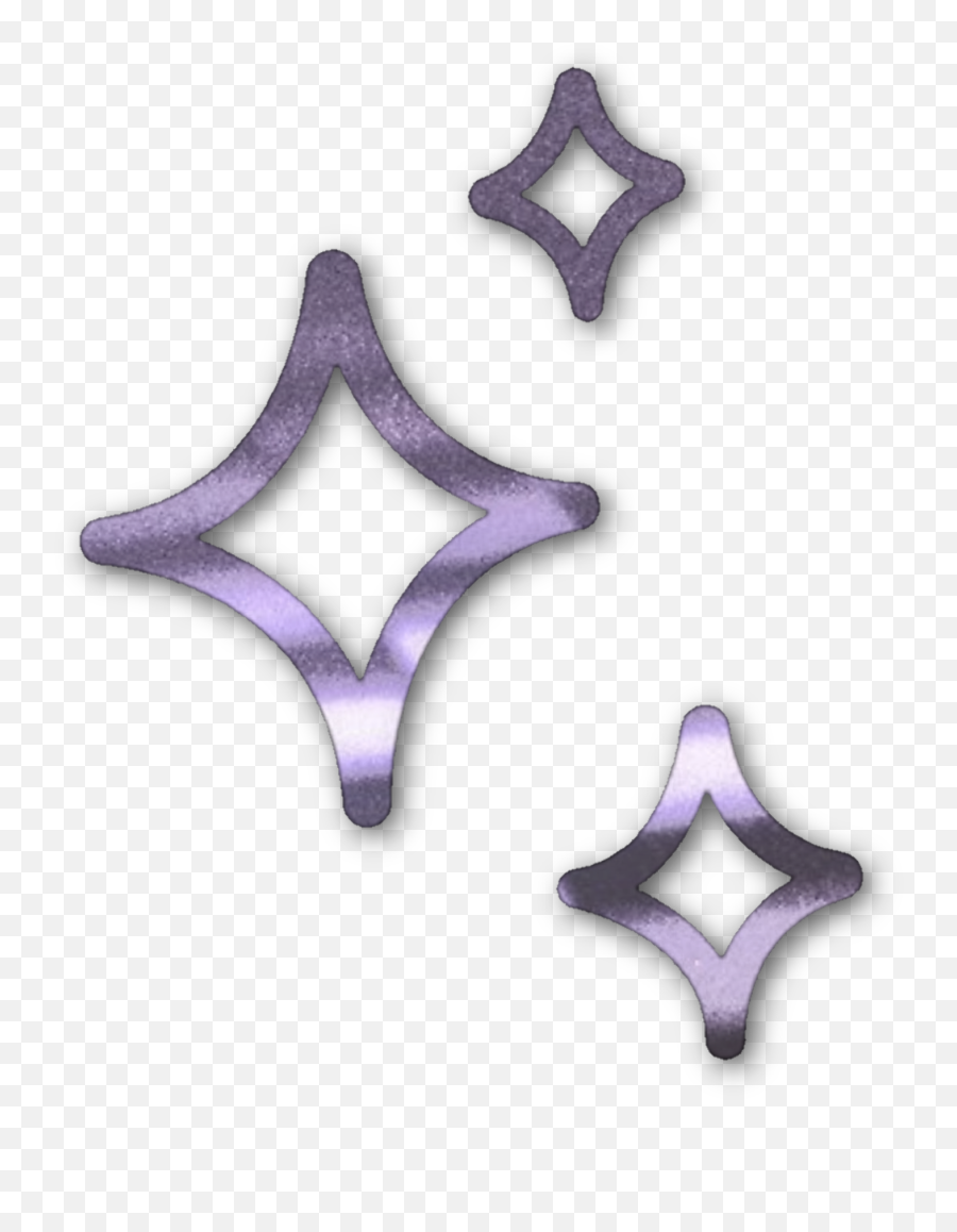 Stars Emoji Emojis Purple Decorate - Dot,Purple Stars Emoji