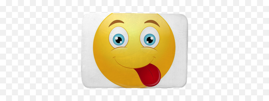 Happy Smiley Face Bath Mat Pixers - Happy Smiley Face Emoji,Dinosaur Smiley Face Emoticon