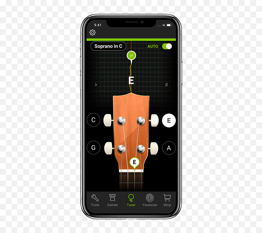 Ukulele Tuner The Best Free Ukulele Tuner App Guitartuna - Guitar Tuna Violin Emoji,Emoticons Uke Chords