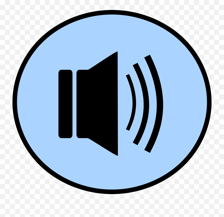 Speaker Button Svg Clip Arts - Audio Button Clipart Emoji,Emoji Sound Clipart