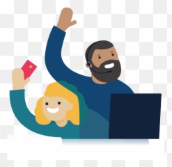 Monzo U2013 Tone Of Voice - Customer Illustration Transparent Emoji,Messed Up Thinking Emoji