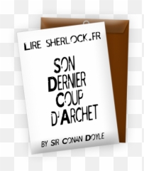 Son Dernier Coup Du0027archet 1917 Sir Arthur Conan Doyle - Horizontal Emoji,Si Jeune Et Déja La Clope Au Bec, Bel Exemple Pour Notre Belle Jeunesse !... Smile Emoticon