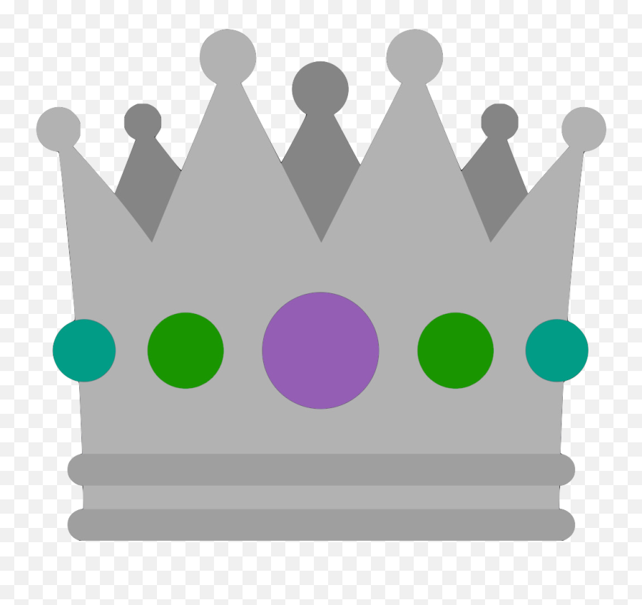 Silvercrown - Discord Emoji Solid,Emoji With Crown