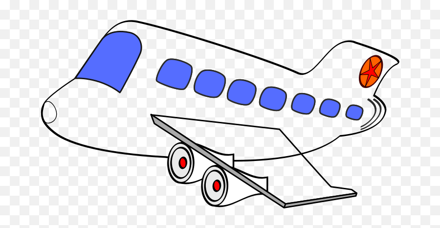 Free Cartoon Airplane Png Download Free Clip Art Free Clip - Transparent Background Airplane Cartoon Transparent Emoji,Airplane Emoji Png