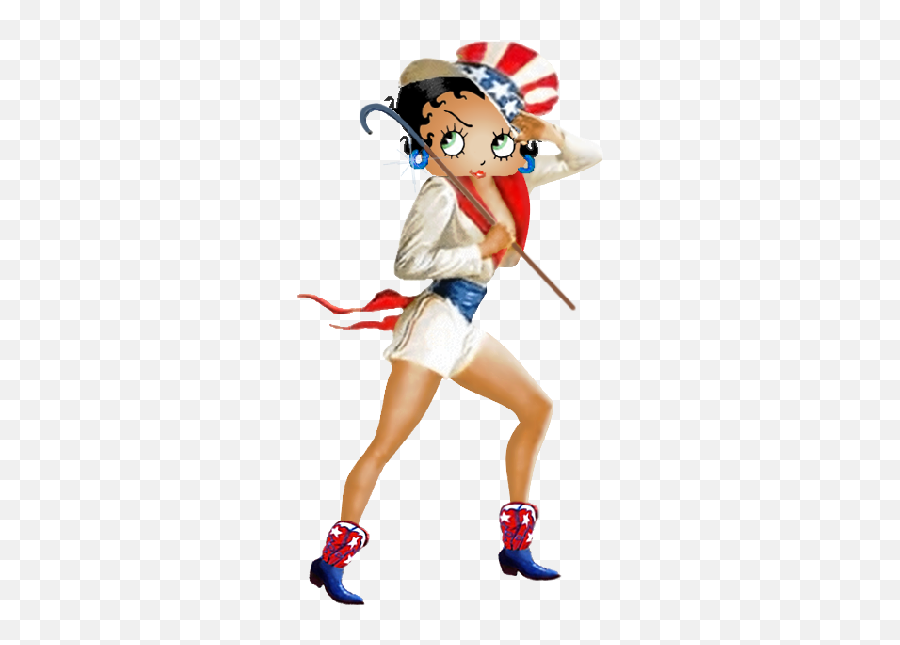 Betty Boop All American Girl Clip Art Images - Png Download Fictional Character Emoji,Betty Boop Emoji