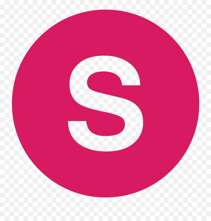 Eo Circle Pink Letter - Letter S Emoji,Pink And Broun Emojis