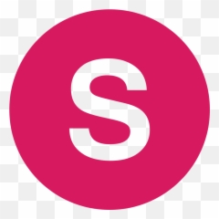 Eo Circle Pink Letter - Letter S Emoji,Pink And Broun Emojis