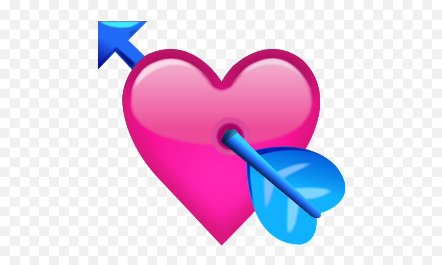 Pink Heart Emoji Png U0026 Free Pink Heart Emojipng Transparent - Heart With Arrow Emoji Png,Heart Holding Emoji