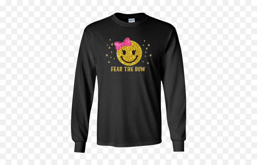 Cheer Bow Emoji Face Gold Pink Shirts - God So Loved The World Shirt,Emoji Shirt Sparkle
