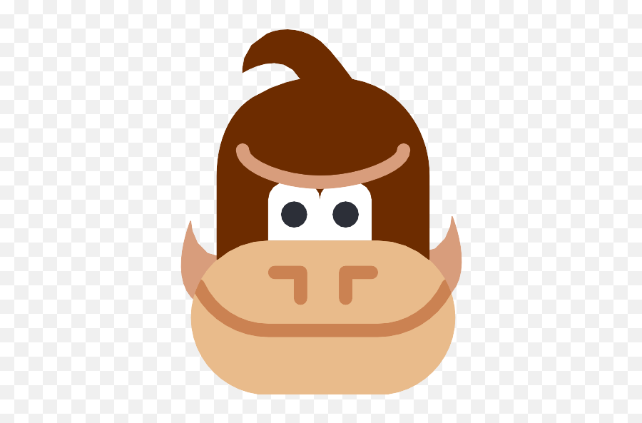 Donkey Vector Svg Icon 2 - Png Repo Free Png Icons Donkey Kong Flat Art Emoji,Horses Ass Emoticon