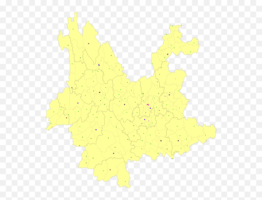 Yunnan - Yunnan Map Emoji,Chengfa Huang Emotion