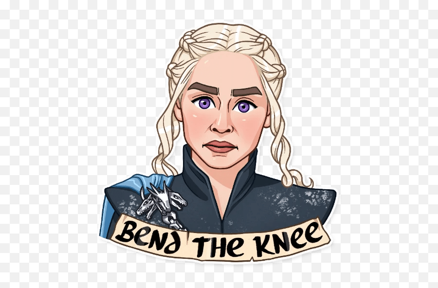 Game Of Thrones Stickers - Hair Design Emoji,Emojis Game Of Thrones Whatsapp Stickers