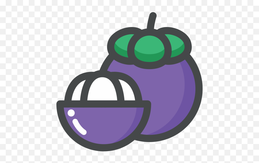 Available In Svg Png Eps Ai Icon Fonts - Mangosteen Icon Emoji,Purple Squash Emoji