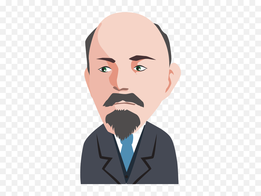 Polititian - Cartoon Vladimir Lenin Drawing Emoji,Lenin Emoticon