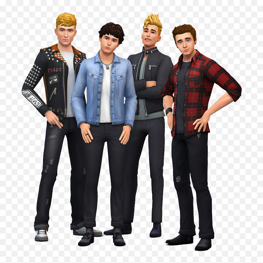 The Sims 4 The Vamps Band Render Simsvip Emoji,Sims 4 Emotions Music