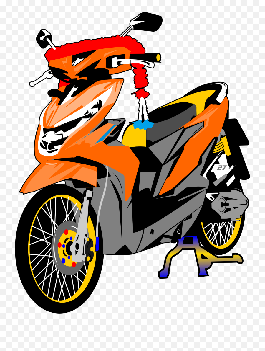 Ora Beat Ora Gaya - Mentahan Thailook Emoji,Motorcycle Emoji