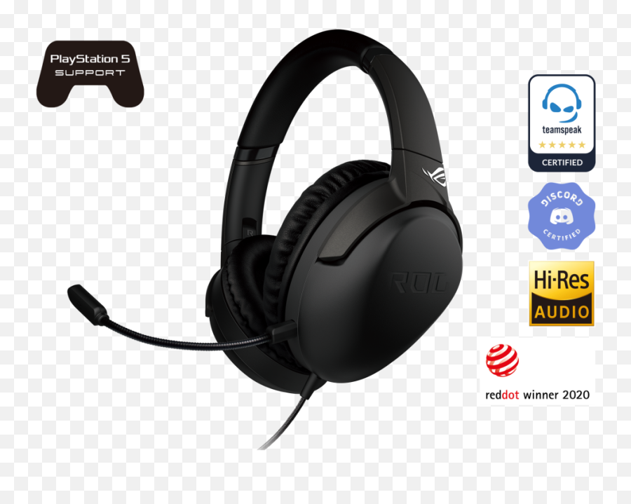 Asus Strix Gocore Usb - C Wired Gaming Headset Black Gamestop Emoji,How To Add Emojis To Teamspeak