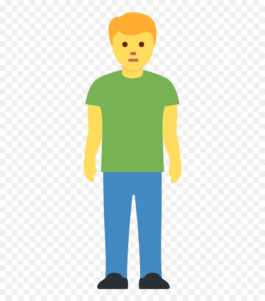 U200d Man Standing Emoji - What Emoji,-.-