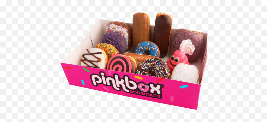 The Best Donuts In Las Vegas U0026 Henderson Pinkbox Doughnuts Emoji,Hey Darren Vine In Emojis