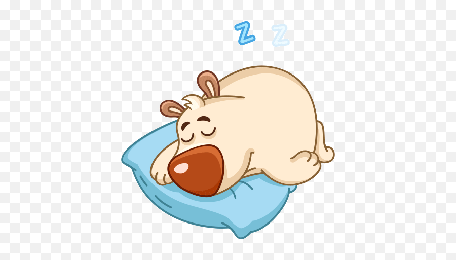 Mr Bear - Telegram Animated Stickers Cute Gif Good Night Emoji,Hippo Emoji
