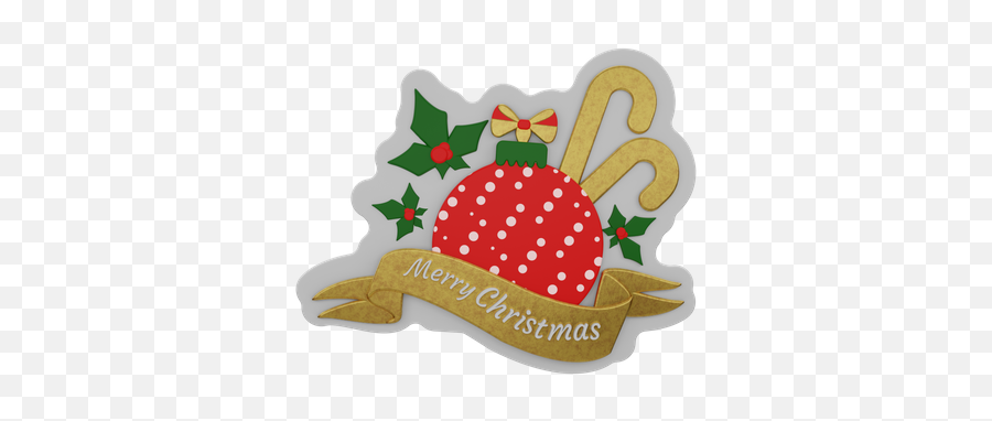 Merry Christmas 3d Illustrations Designs Images Vectors Emoji,Merry Christmas Text Emoji