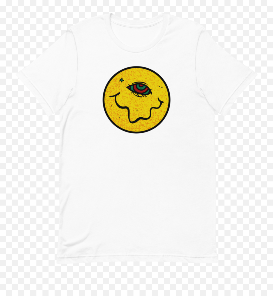 One - Eyed Smiley Unisex Tshirt Emoji,T-shirt Emoji