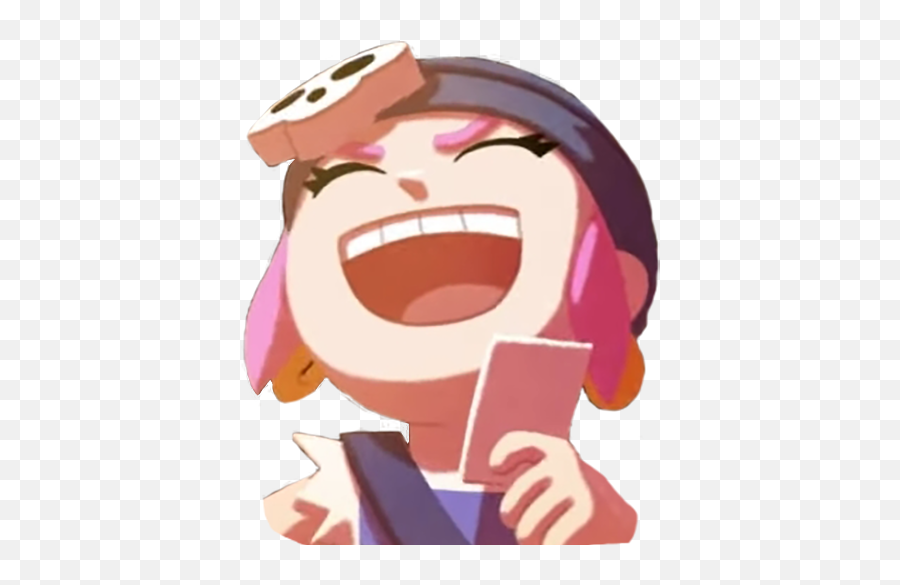 I Cropped Penny Laughing Like The Lul Emote For My Discord - Brawl Stars Discord Server Emojis,Laughing Emoji With Keyboard