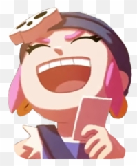 I Cropped Penny Laughing Like The Lul Emote For My Discord - Brawl Stars Discord Server Emojis,Laughing Emoji With Keyboard