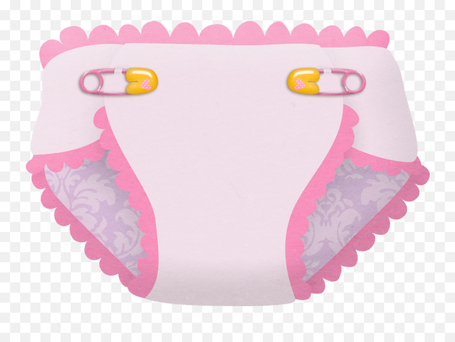 Girl Diaper Clip Art Related Keywords - Pink Baby Diaper Clipart Emoji,Diaper Emoji