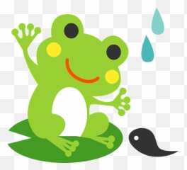 Frog And Tadpole Clipart Free Download Transparent Png - Clipart Png Transparent Tadpoles In Water Emoji,Lily Pad Emoji