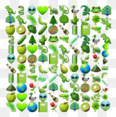 Green Asthetic Stickers See More Ideas About Aesthetic - Vertical Emoji,Emoji Water Bottle Labels