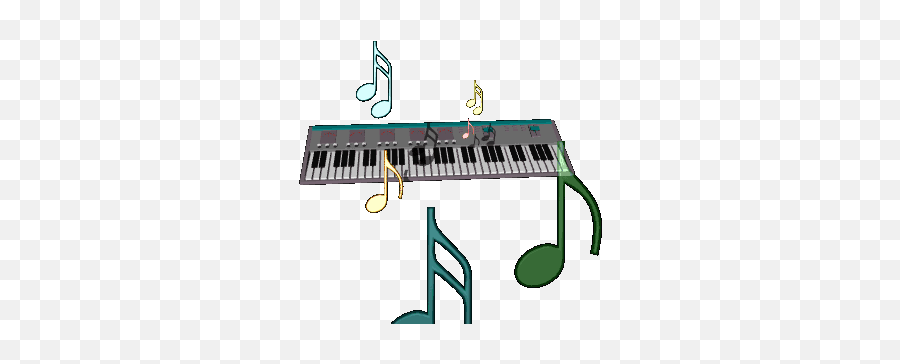 Top Piano Anime Stickers For Android U0026 Ios Gfycat - Musical Instruments Clipart Gif Emoji,Anime Emoji Keyboard