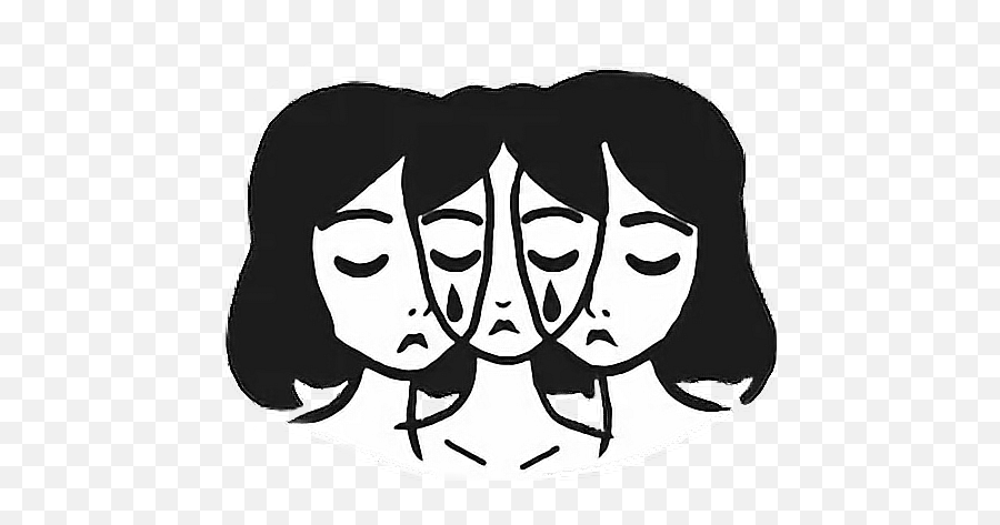 Cry Sad Triste Chorar Sticker By Lisa Santos - Frowny Face Aesthetic Emoji,Emoticons Triste Chorando