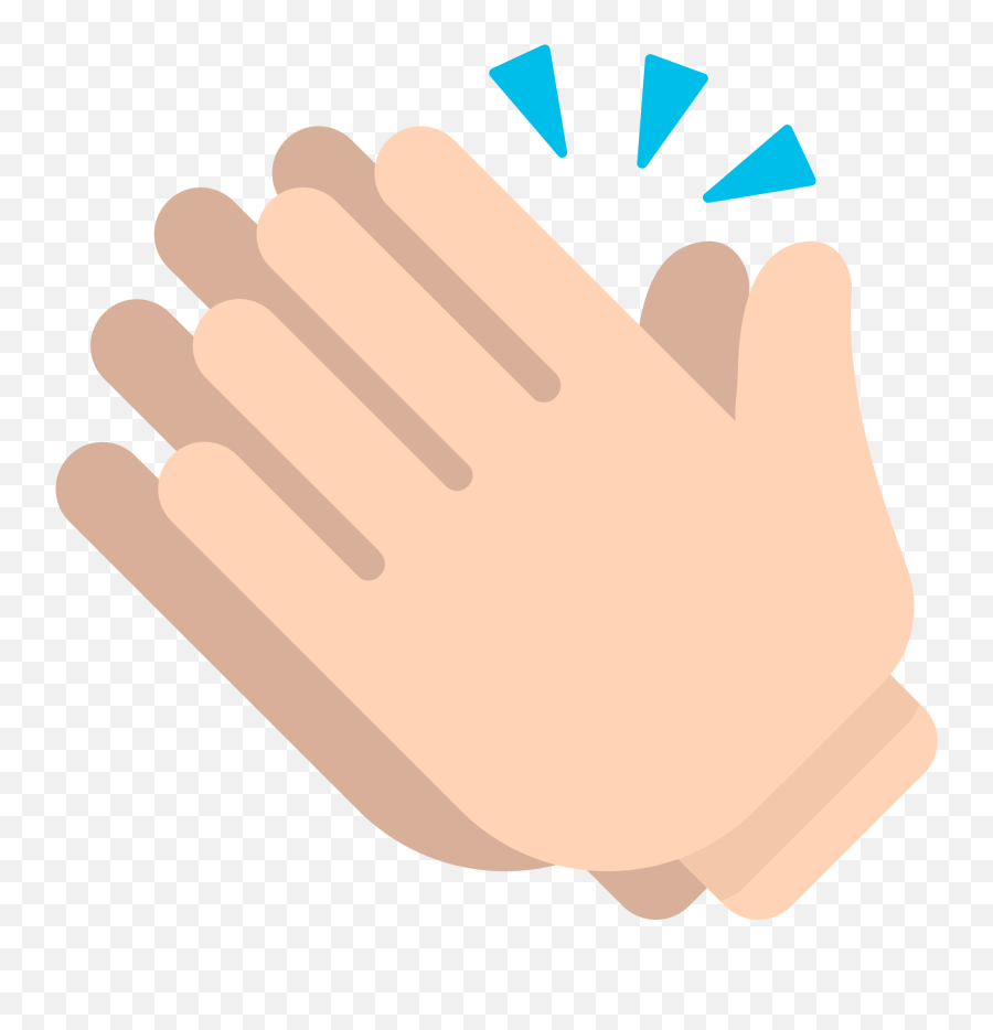 Clapping Hands Emoji Png Image - Hands Clapping Black Background,Clapping Hands Emoji