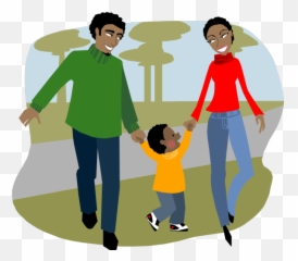 Download Family Fun Clipart - Family Walking Clip Art Png Family Walk Clipart Emoji,Walking Emoji Png