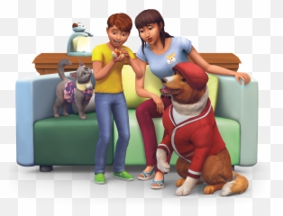 The Sims 4 My First Pet Stuff Official Logo Box Art And - Sims 4 Pet Stuff Emoji,Cat Emotions Sims 4