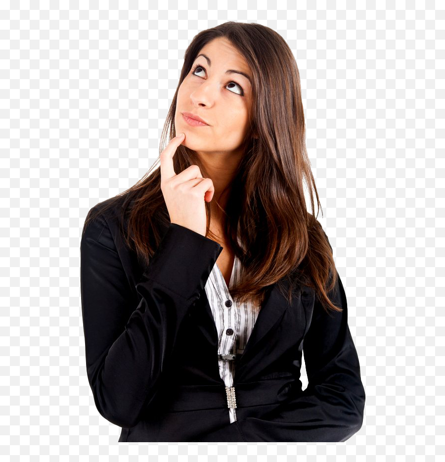 Thinking Woman Png Transparent Images Png All - Woman Thinking Png Emoji,Woman Thinking Emotions;