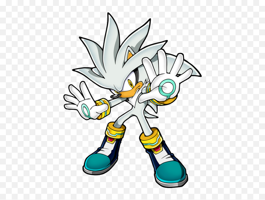 Other Protagonists Characters - Silver The Hedgehog Emoji,Sonic Battle Emotions